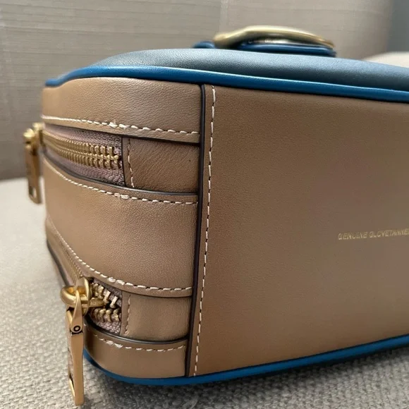 Coach Riley Lunchbox Bag In Colorblock dark denim multi - Picture 6 of 15